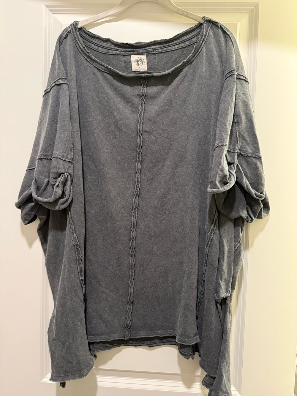 Care FP Say La Vie Tee,
Dark Grey